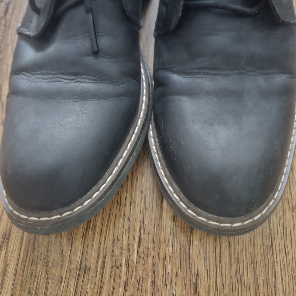 Men's Black Shoes, Size 7 - Picture 7 of 11
